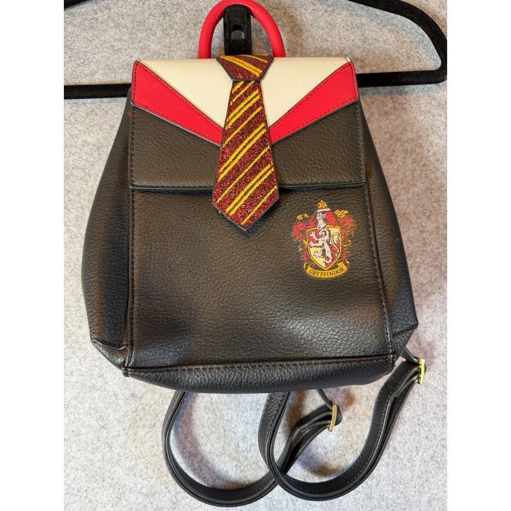 Danielle Nicole Harry Potter Gryffindor Mini Backpack Black New Uniform Style